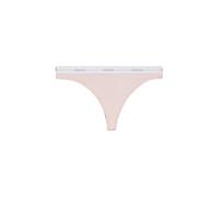 HUGO Stretch-cotton thong with logo waistband - Style HUGO ID THONG, 50557101 light pink XS
