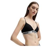 HUGO Women's Triangle Sporty Logo, Black2, S
