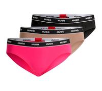 HUGO Women's TRIPLET BRIEF STRIPE 10240727 Brief, 999Assorted Pre-Pack,
