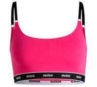 HUGO Women's Twin Bralette Stripe 10240727 Bralet, 9Black, XL