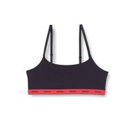 Hugo Women's Twin Bralette Stripe 10272521, Black, XS