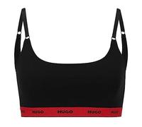 HUGO Women's Twin Bralette Stripe, Black5, M