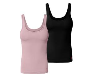 Hugo Women's Twin Vest 10272521 01, Open Pink, XXL