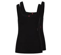 HUGO Women's Twin Vest Vest, Black1, S