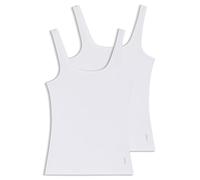 Hugo 50469682 Sleeveless Base Layer 2 Units White XS Women