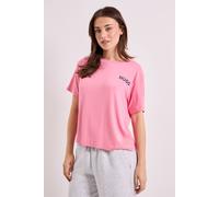 Hugo Women's Unite T-Shirt Pastel Red | Size: Medium HUGO Red M
