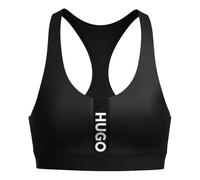Hugo Women's Wave Bralette Bikini Top Bralette, Black 1, L