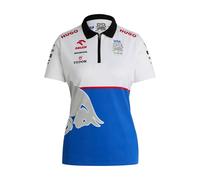 Hugo Womens x RB Polo Shirt in White - Size Small