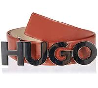 HUGO Women's Zula Belt 3.5 cm C-zl, Dark Orange807, UK 44