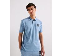 HUGO XRB Dodac Reflective Logo Polo Shirt - Blue, Medium Blue, Size M, Men Medium Blue