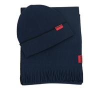 Hugo Zaschel scarf 180 cm gift box blue