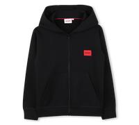 Hugo - Zip-up Hoodie - Black - Boy - 8 Years