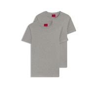 HUGO Zweierpack Slim-fit T-Shirts Aus Stretch-Baumwolle