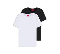 Two Crew-Neck T-Shirts in Stretch Jersey