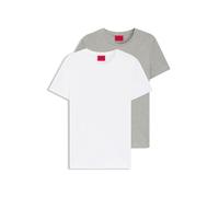 HUGO Zweierpack Slim-fit T-Shirts Aus Stretch-Baumwolle