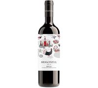 Hugonell Rioja Joven, Fresh & Fruity Spanish Red Wine, 100% Tempranillo from Rioja (Case of 6x75cl)