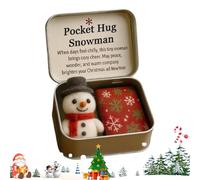 Hugs for Friends,Mini Handmade Uplifting Keepsake | Christmas Hug | for Holiday Appreciation Valentines Birthday Women Men Lovers Kids Good Luck Care Friend Adults