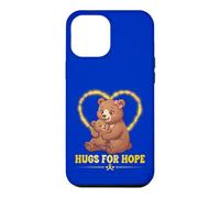 Hugs For Hope Mother and Baby Bear Yellow Ribbon Awareness Case for iPhone 12 Pro Max