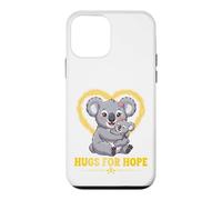 Hugs For Hope Mother and Baby Koala Yellow Ribbon Awareness Case for iPhone 12 mini