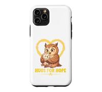 Hugs For Hope Mother Baby Panda Yellow Ribbon Awareness Case for iPhone 11 Pro