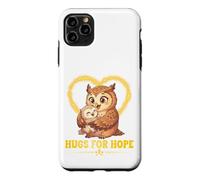 Hugs For Hope Mother Baby Panda Yellow Ribbon Awareness Case for iPhone 11 Pro Max