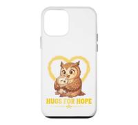 Hugs For Hope Mother Baby Panda Yellow Ribbon Awareness Case for iPhone 12 mini