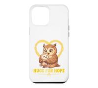 Hugs For Hope Mother Baby Panda Yellow Ribbon Awareness Case for iPhone 12 Pro Max