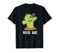 Hugs Free Hug Me Cacti Prickly Cactus Not A Hugger Hugging T-Shirt