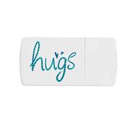 'Hugs Handwriting' Pill Box with Tablet Splitter (PI00034390)