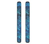 HUGS IDEA Fashion Abstract Sea Turtle Animal Pattern Refrigerator Door Handle Cover Kitchen Appliance Cabinet Handles Decor Protect Covers