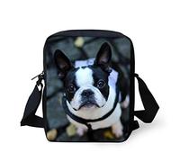 HUGS IDEA French Bulldog Cell Phone Pouch Purse Wallet, Adorable Dog Photo Pet Lover Mini Shoulder Bag, Mini Cross-body Shoulder Bag with Strap