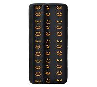 HUGS IDEA Halloween Refrigerator Door Handle Cover Cartoon Devil Pumpkin for Oven Dishwasher Handles Orange Black Fridge Handle Cover