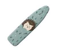 HUGS IDEA Ironing Board Cover Accessories Cartoon Hedgehog Cute Print Stretchy Fabric Iron Board Cover Heat Reflective Protector Cover with Elastic Edges