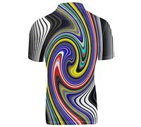HUGS IDEA Men's Peerformance Pique Sport Shirt Fashion Short Sleeve T-Shirts Soft Breathable Athletic Sport Tee
