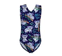 HUGS IDEA Seaside Beach Holiday Swimwear for Female Age 13-14 Kawaii Koala Lightweight Swim Bathing Suits