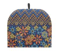 HUGS IDEA Tea Cosy for Teapot Tea Pot Dust Cover Bohemian Mandala Flower Print Keep Warm Breakfast Pot Protector Cover Kettle Cover for Tea Party