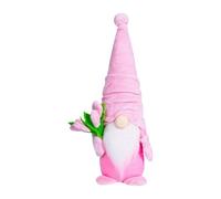 Hugsweet Decorations Faceless Doll, Gnome Plush Stuffed Pink Gonks Present Housewarming Decor