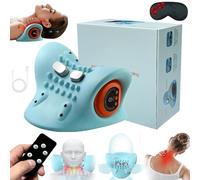 Hugterra 2025 Top Notch Shiatsu Back & Shoulder Massager with Heat, 26° 4D Design, Portable Massage Pillow