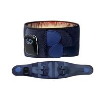 Hugterra Belt, Hugterra Belt Massager 2025, H ugterra Lumbar Support B elt, 3 in 1 Sciatica Bel t, Adjustable Fit for Under Clothes, Portable Wireless Massager for Men & Women (blue)