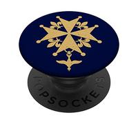 HUGUENOT CROSS FRENCH PROTESTANT SYMBOL CALVINISM PopSockets Swappable PopGrip