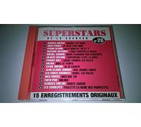 HUGUES AUFRAY-NINO FERRER-FRANK ALAMO-RICHARD ANTHONY-MICHEL SARDOU-GILBERT BECAUT-FRANCE GALL-DALIDA-SYLVIE VARTAN-LES CHATS SAUVAGES-DICK RIVERS-EDITH PIAF-GEORGES CHELON-LES CHARLOTS ETC - SUPERSTARS DE LA CHANSON - VOL 26