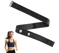 Hugwish Heart Rate Monitor Chest Strap Replacement Compatible with Polar H10 H9 H7, Garmin, Wahoo, Coospo, Magene, Bryton, Livlov, chest strap Adjustable 75 cm to 105cm Universal for Monitor of 45mm