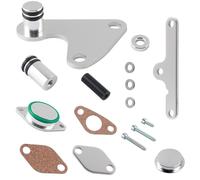 Hugwish n47 N47S 2.0 egr Blank kit Moteurs Diesel, egr Blanking Plate egr Valve Repair n57 Compatible avec E81, E87, E88, E82, E90, E91, E92, E93 (INKL. LCI), E60, E61 LCI, X1 E84 und X3 E83 LCI.