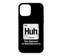 Huh The Element of Bewilderment Funny Science Periodic Table Case for iPhone 12 mini