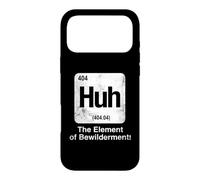 Huh The Element of Bewilderment Funny Science Periodic Table Case for iPhone 17 Pro Max