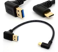 HUHANGGod Gold Plated Angled USB C Cable Extension