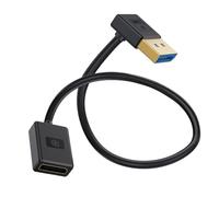 HUHANGGod Right Angle Displayport 1.4 Extension Cable (30 cm)