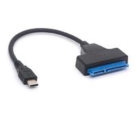 HUHANGGod USB C To SATA Adapter - 20cm | Type C to SATA III Hard Drive Cable for 2.5” SATA 3 HDD SSD 7+15 Pin Thunderbolt 3 Converter