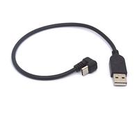 HUHANGGod USB Type C Charger Cable 180 Degree U-Shaped USB-C to USB A Charger USB A Male to C Male Cord Sync and Charging Cable Lead Game Playing Powerline Convertor Extension (30cm)