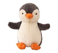 Huhaokejis Penguin Plush Toy Penguin Plush Penguin Stuffed Animal 20cm Soft Cuddly Plushie Doll Cute Soft Plush Toy for Christmas Birthday New Year Gifts Home and Travel Companion (Gray)